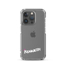 Clear iPhone Case - Kenneth