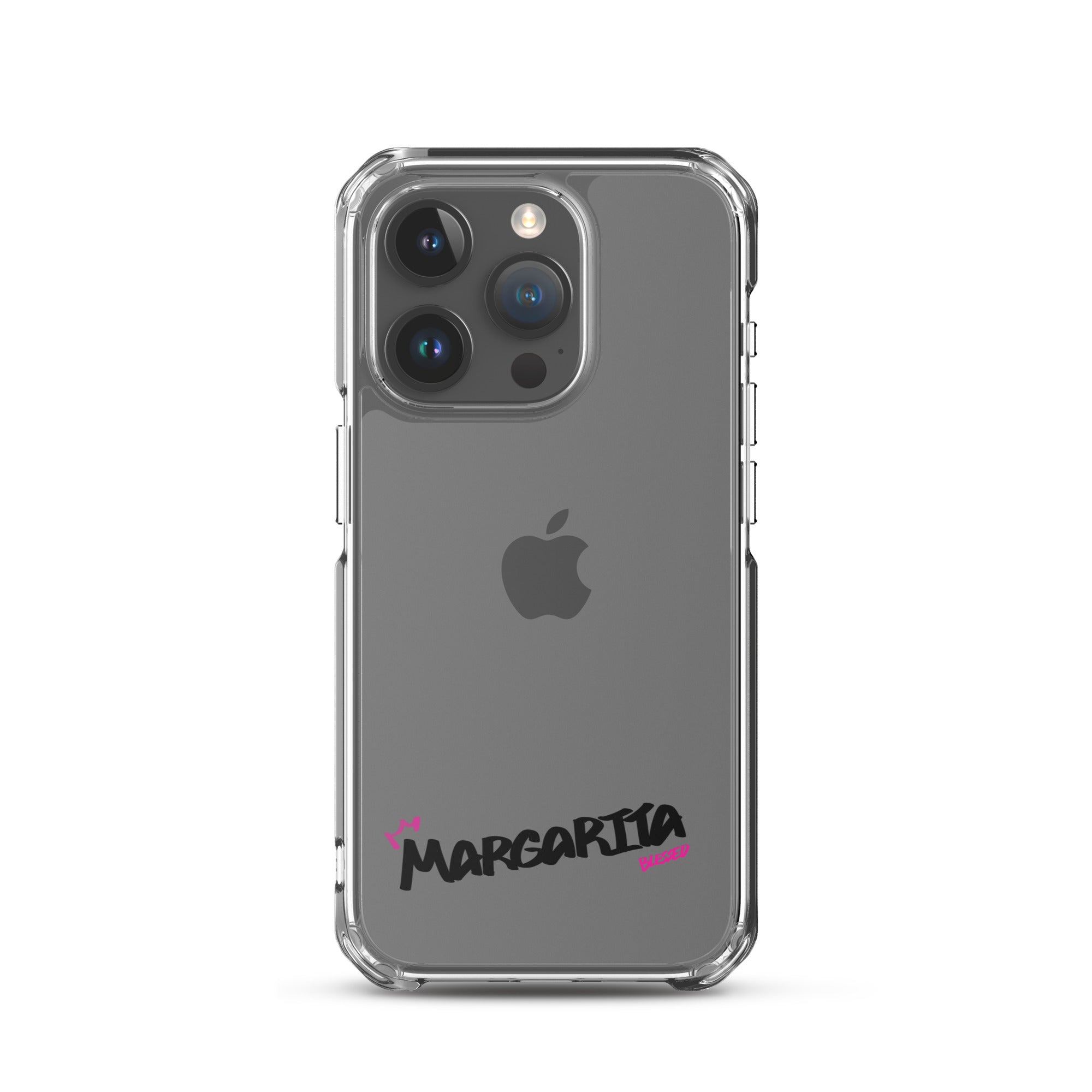 Clear iPhone Case - Margarita Blessed