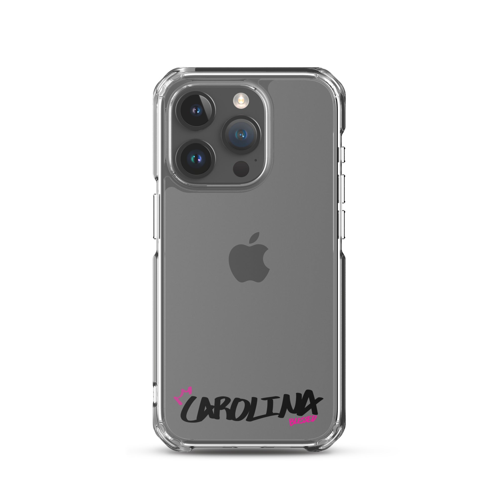 Clear iPhone Case - Carolina Blessed