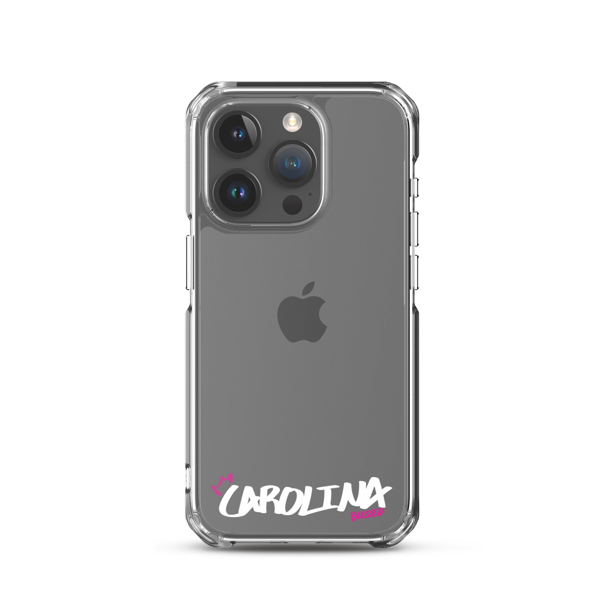 Clear iPhone Case - Carolina Blessed