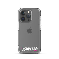 Clear iPhone Case - Isabella Blessed