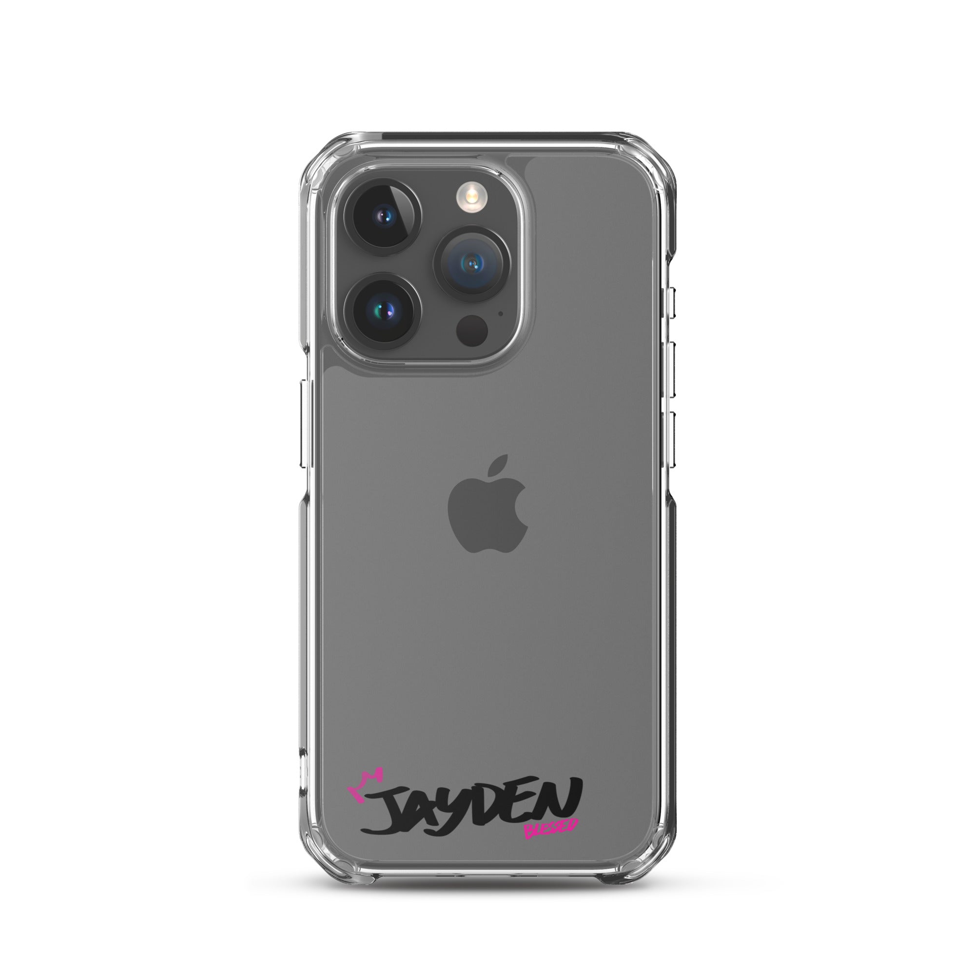 Clear iPhone Case - Jayden Blessed