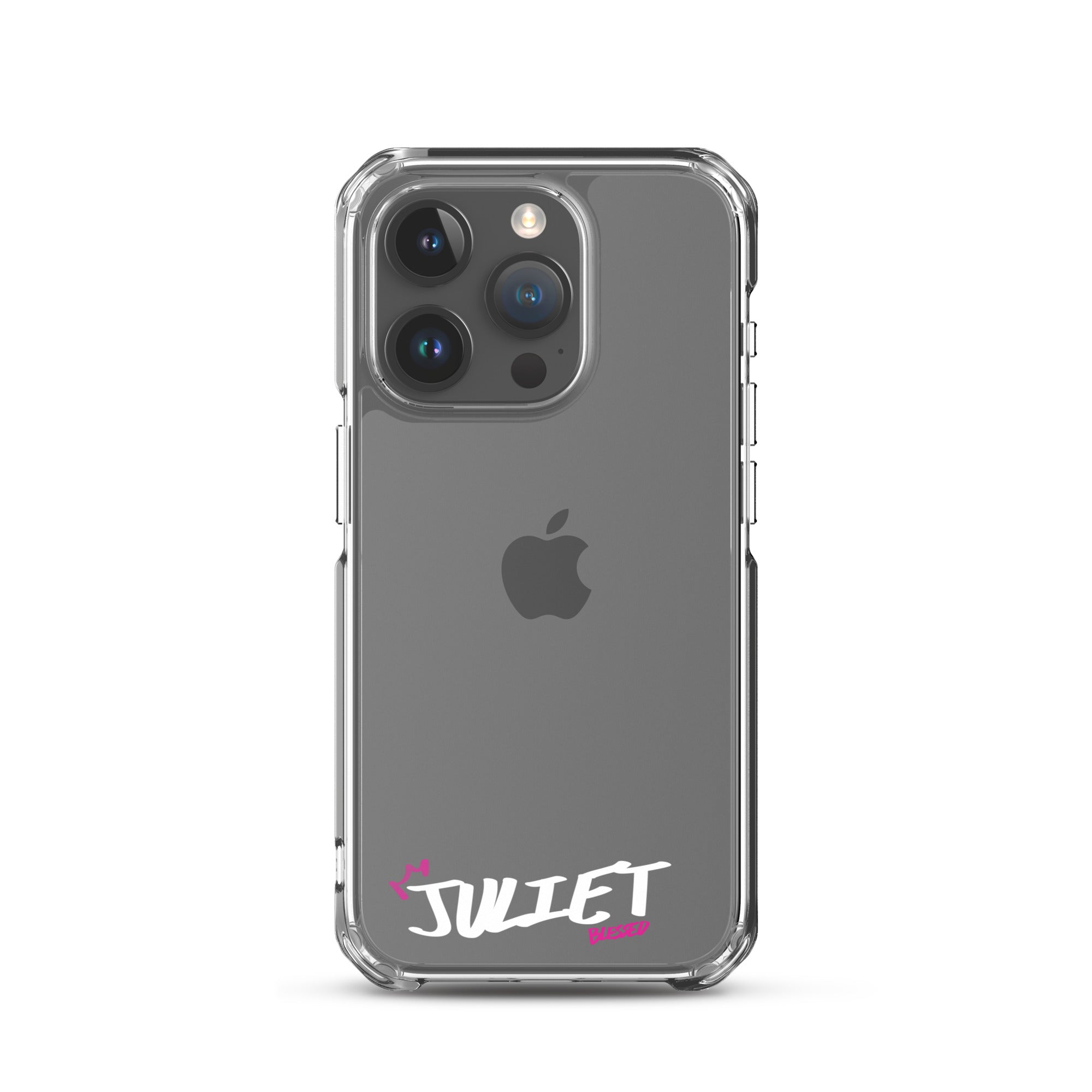 Clear iPhone Case - Juliet Blessed