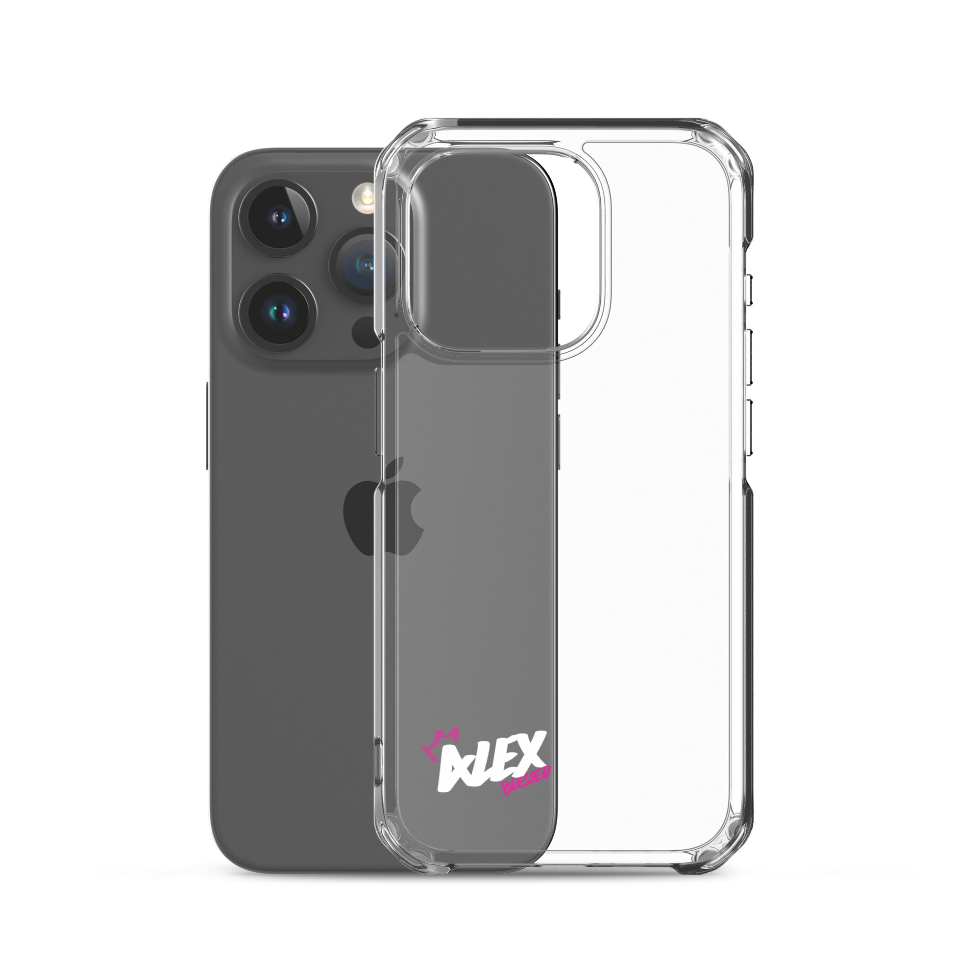 Clear iPhone Case - Alex Blessed