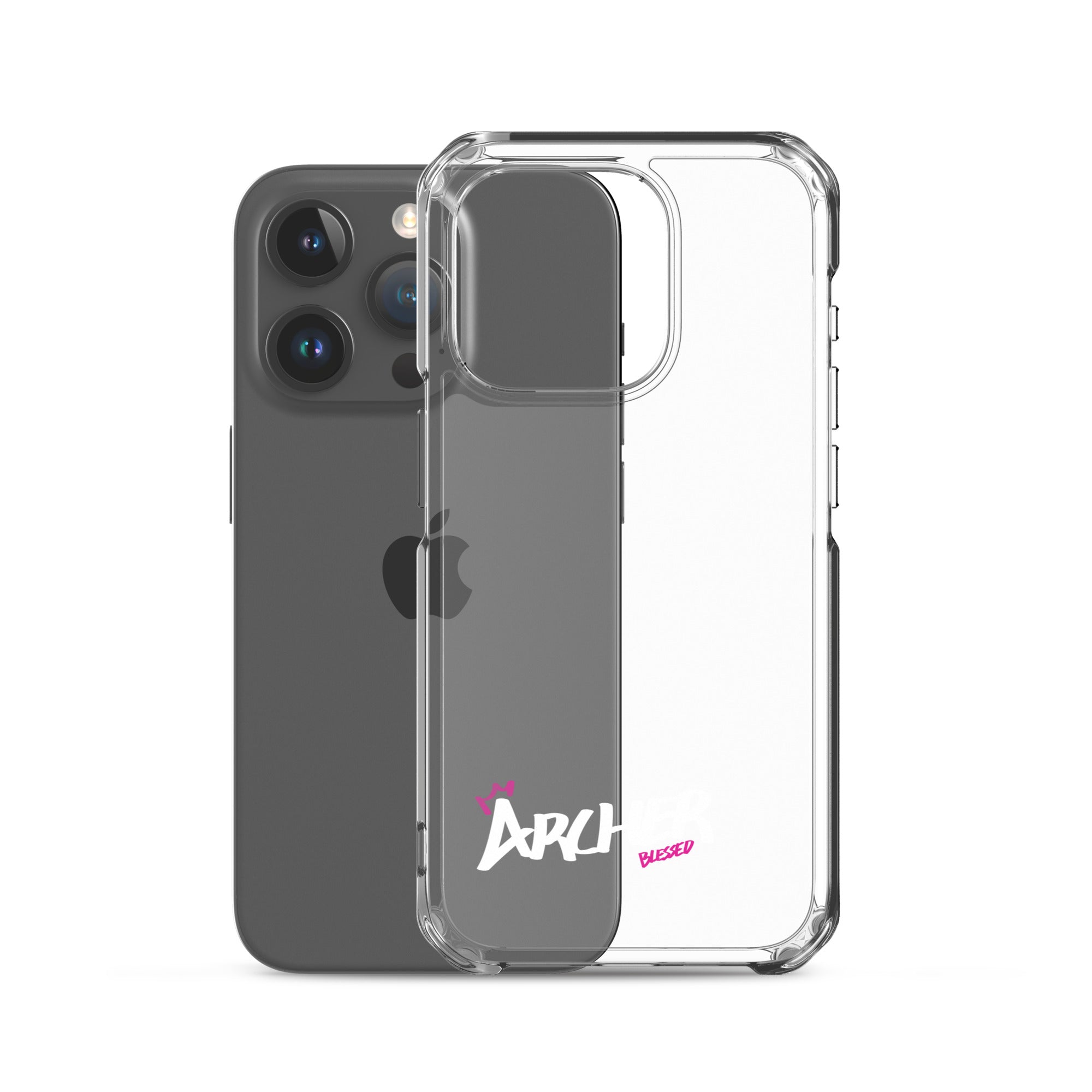 Clear iPhone Case - Archer Blessed