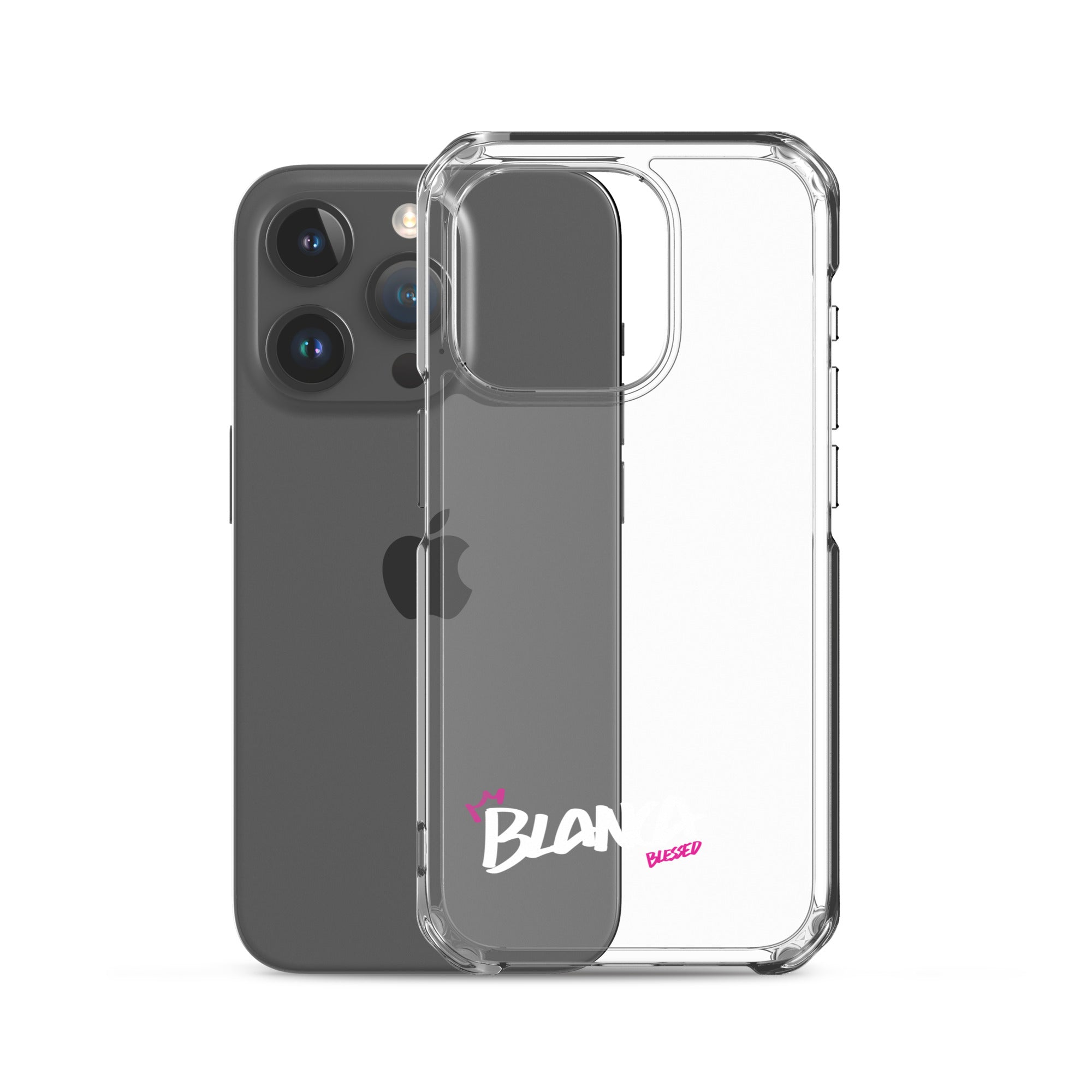 Clear iPhone Case - Blanca Blessed