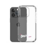 Clear iPhone Case - Brittney Blessed