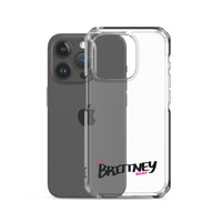 Clear iPhone Case - Brittney Blessed