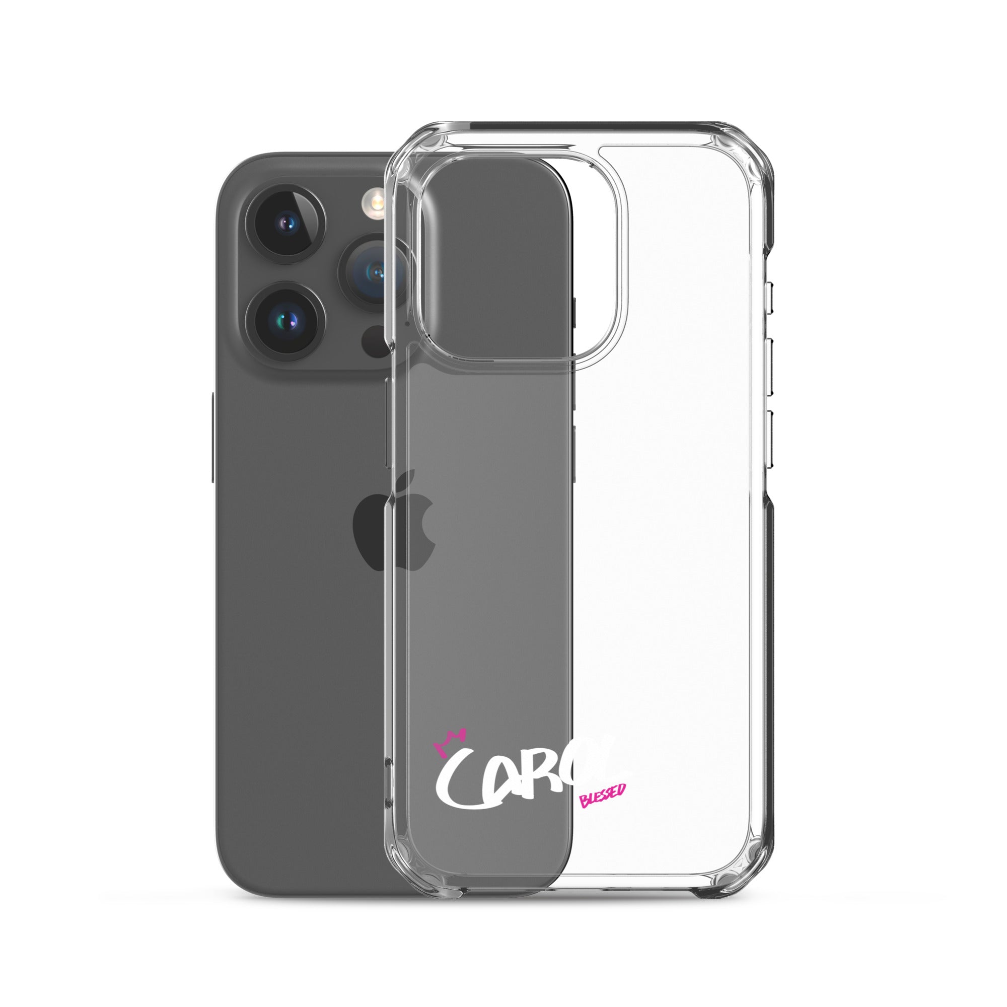 Clear iPhone Case - Carol Blessed