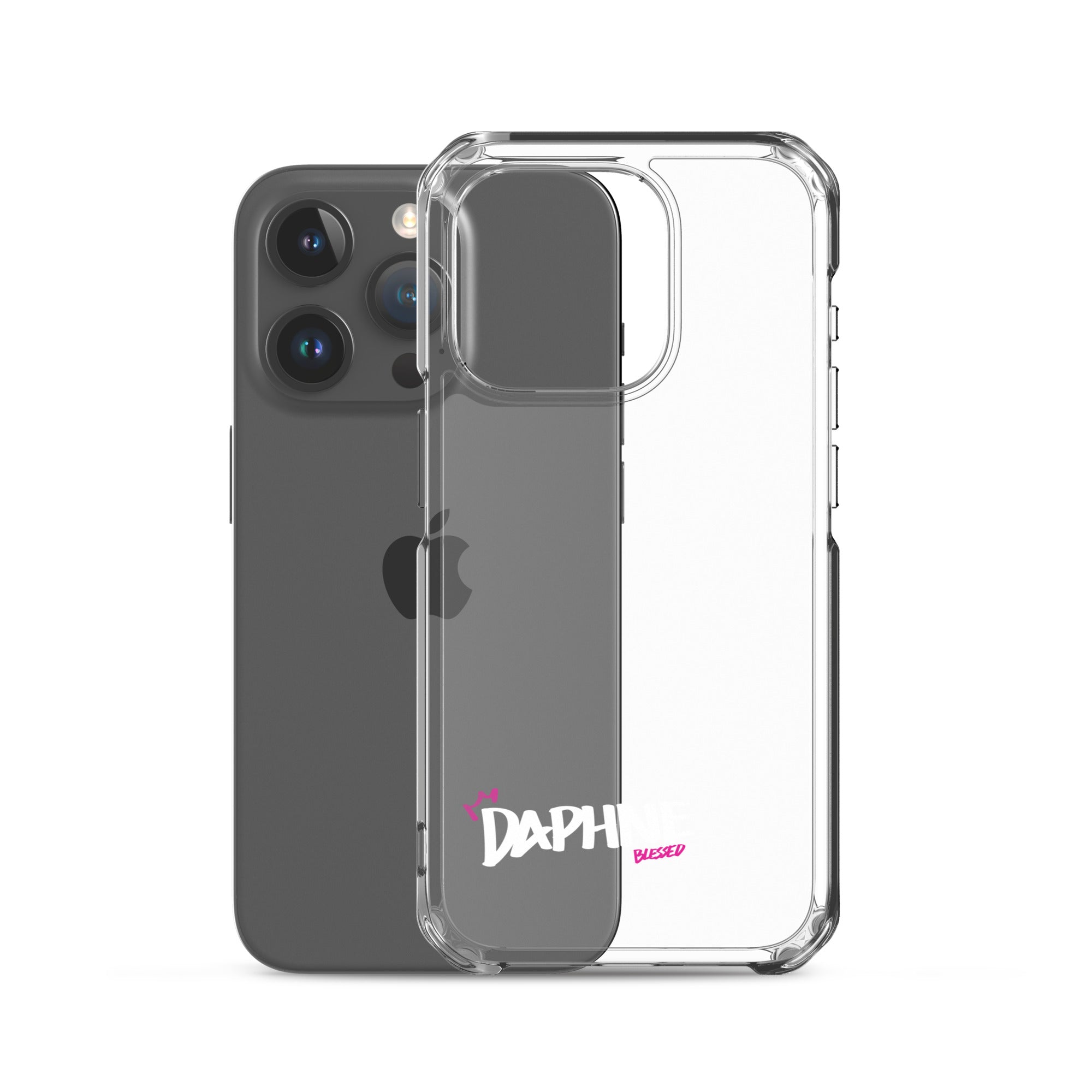 Clear iPhone Case - Daphne Blessed