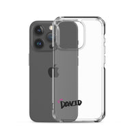 Clear iPhone Case - David