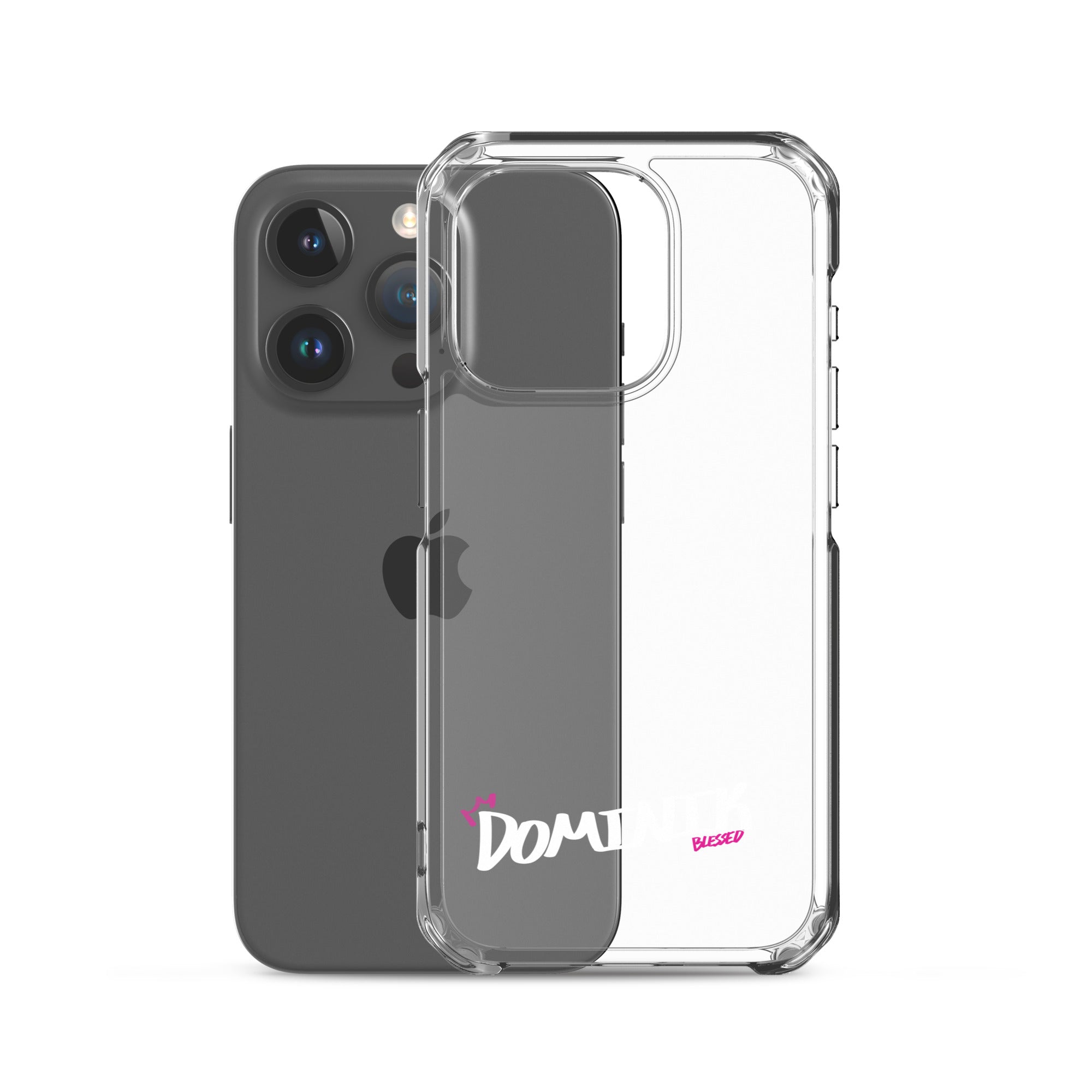 Clear iPhone Case - Domink Blessed