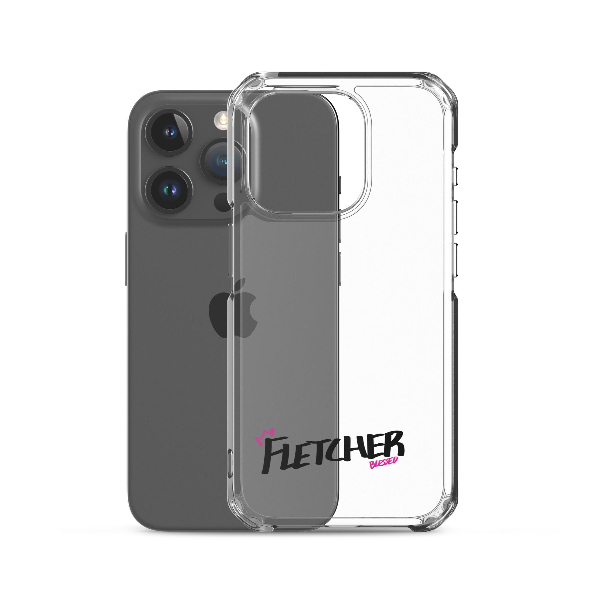 Clear iPhone Case - Fletcher Blessed