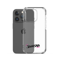 Clear iPhone Case - Janeska Blessed