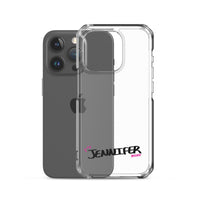 Clear iPhone Case - Jennifer Blessed