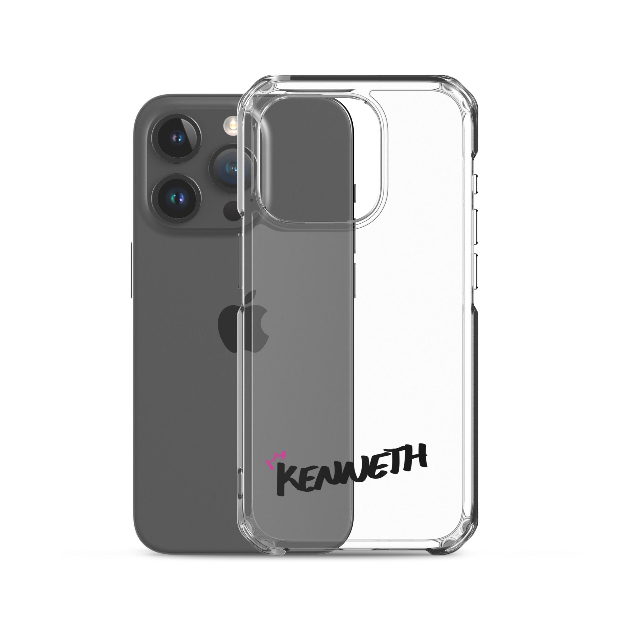 Clear iPhone Case - Kenneth