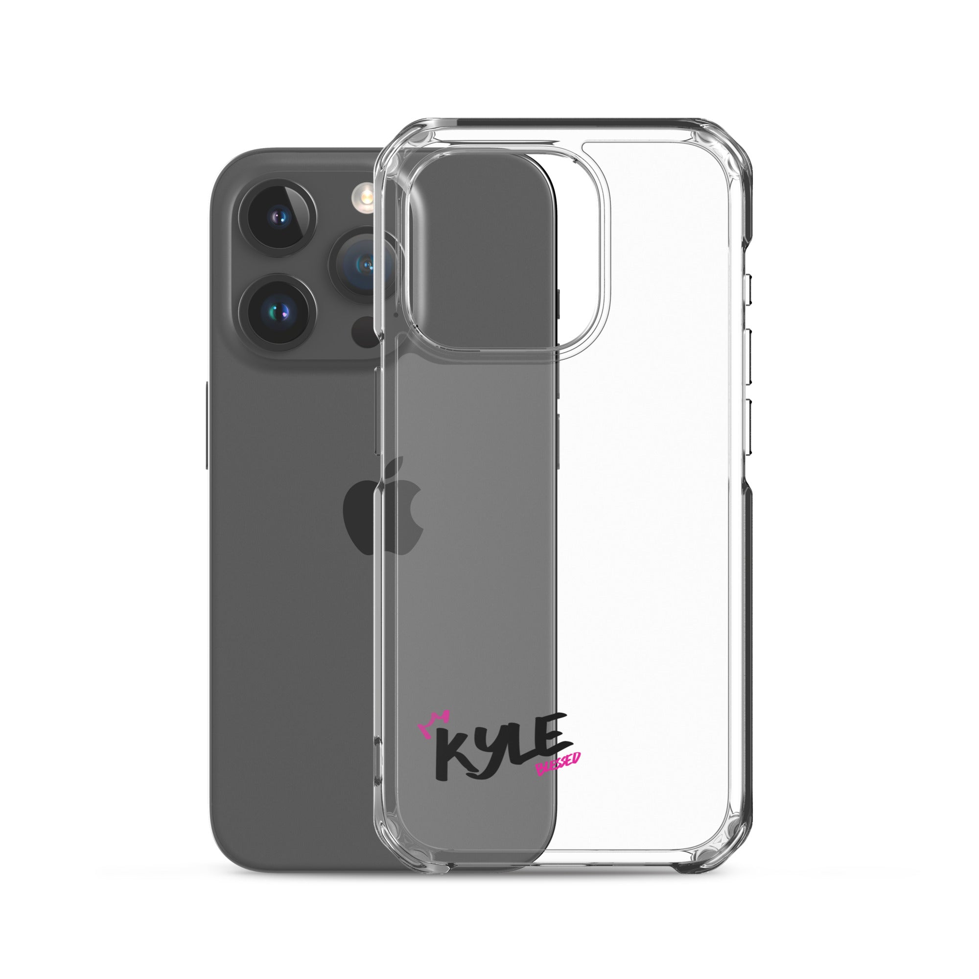 Clear iPhone Case - Kyle Blessed