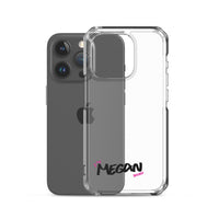 Clear iPhone Case - Megan Blessed