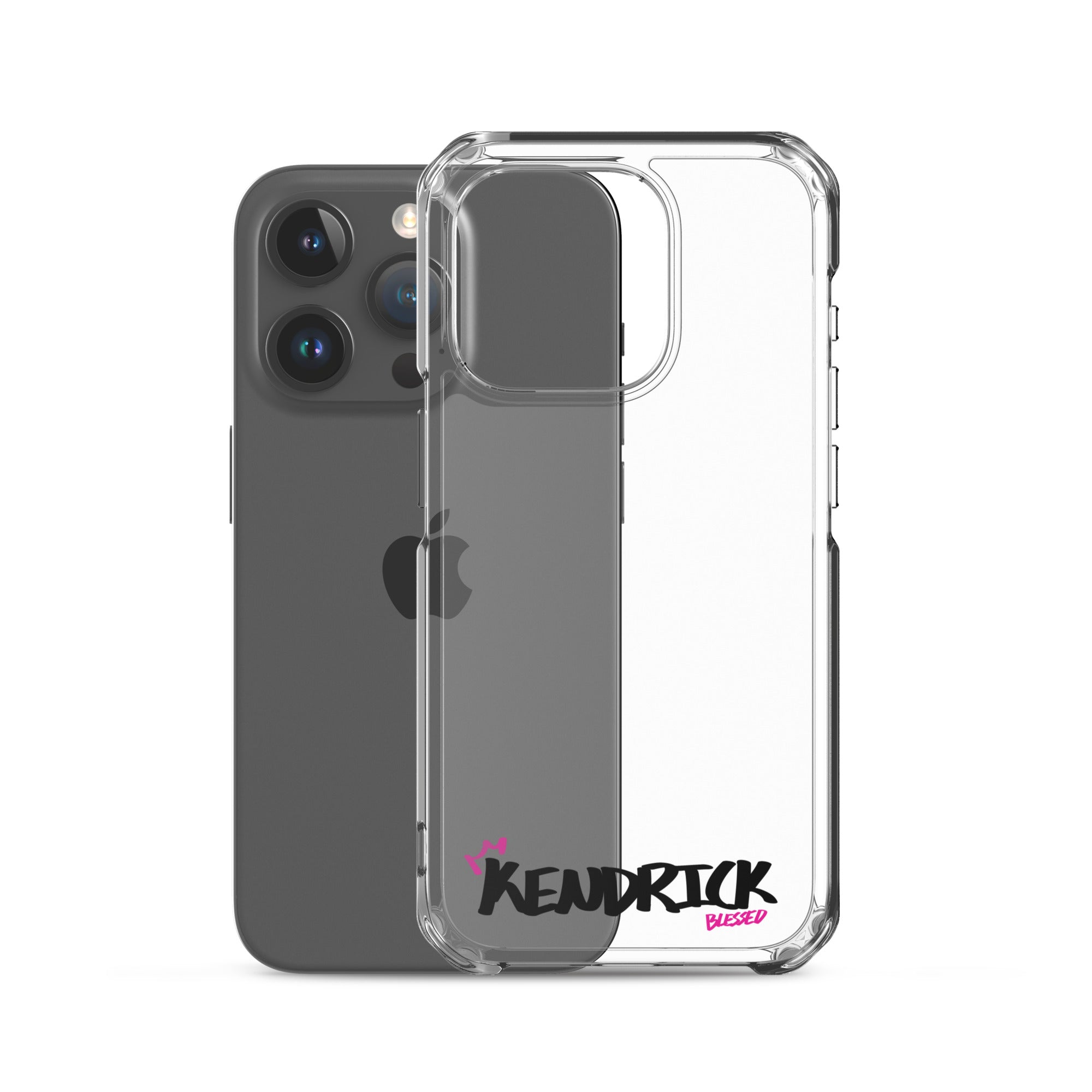 Clear iPhone Case - Kendrick Blessed