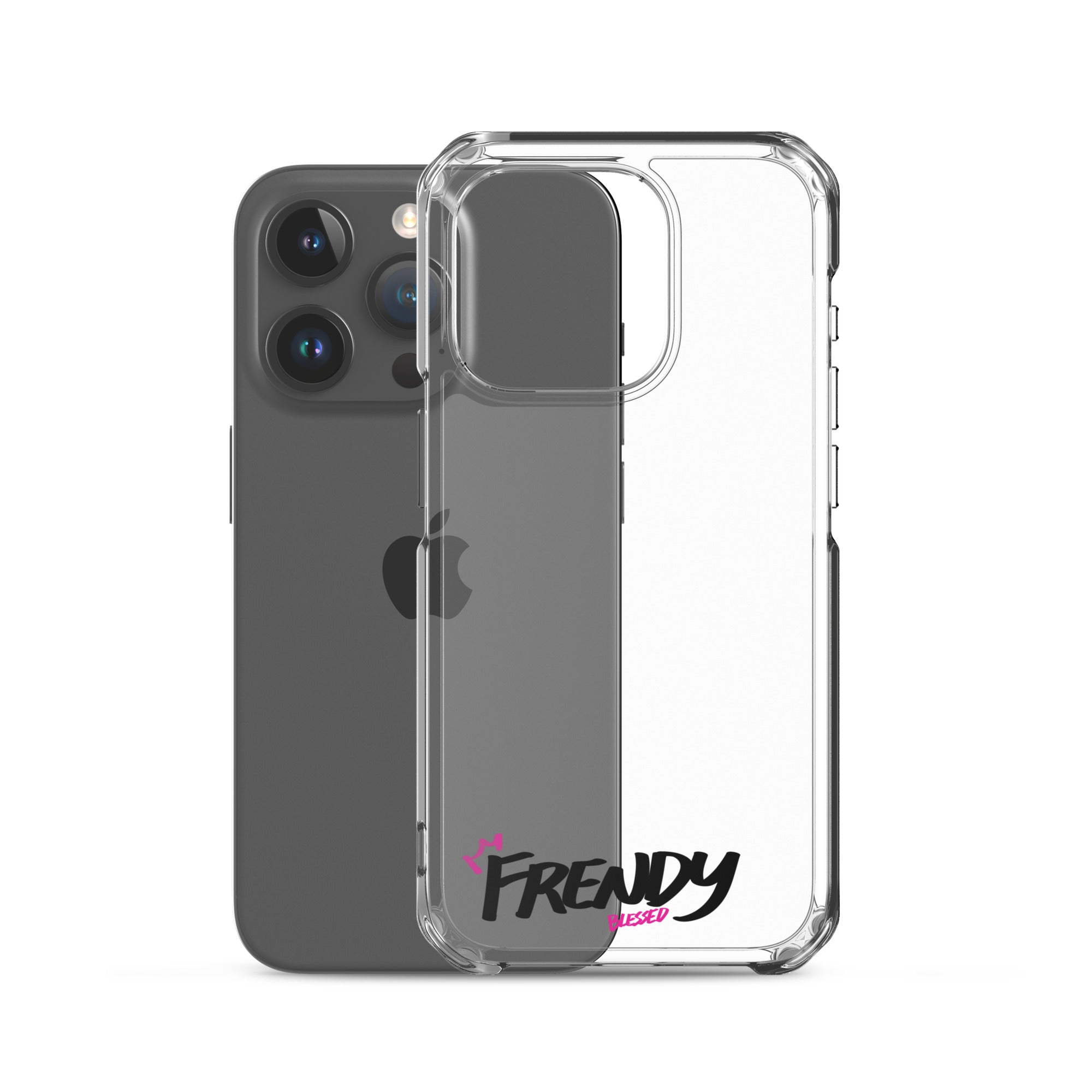 Clear iPhone Case - Frendy Blessed