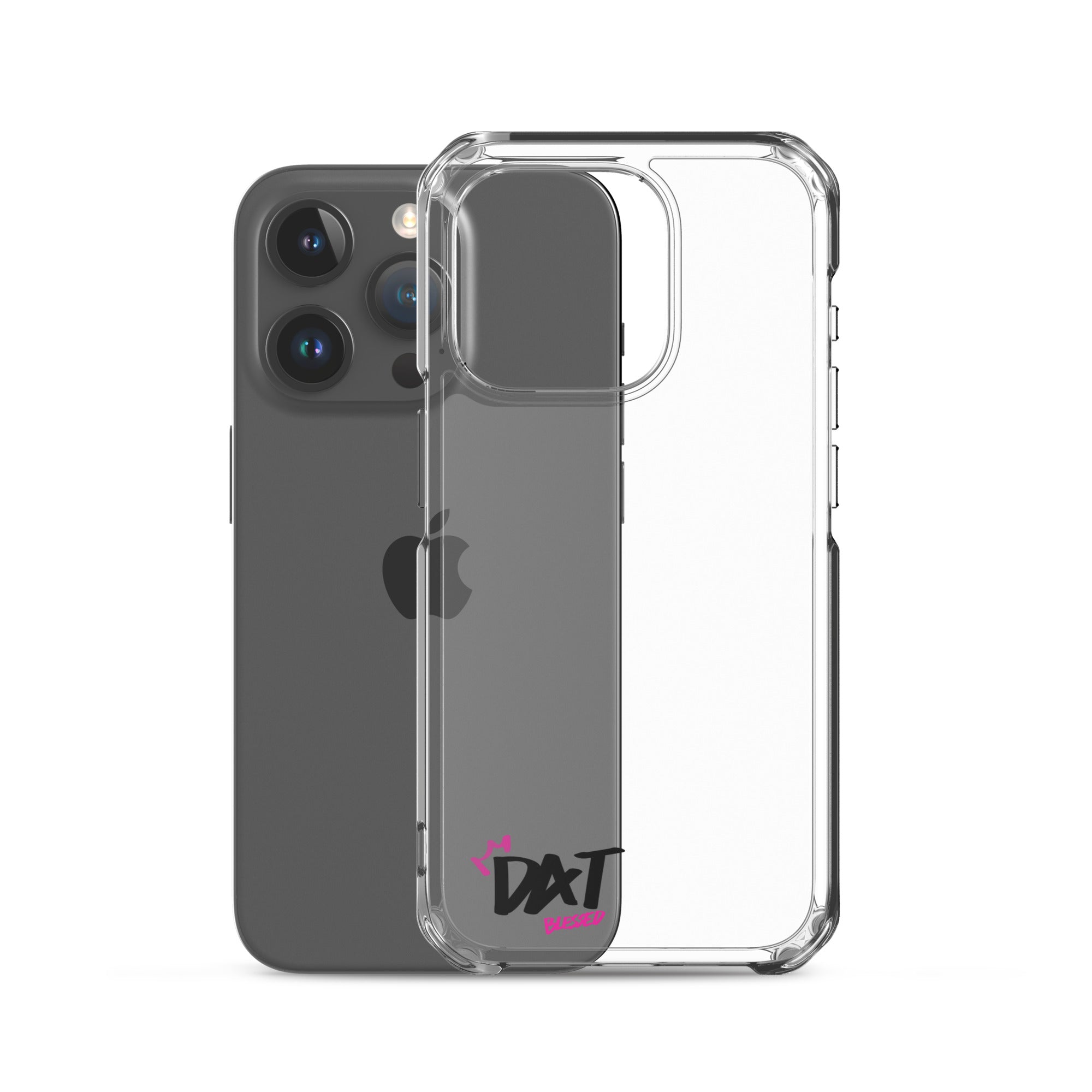 Clear iPhone Case - Dat Blessed