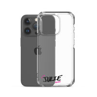 Clear iPhone Case - Julie Blessed