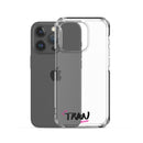 Clear iPhone Case - Tran Blessed