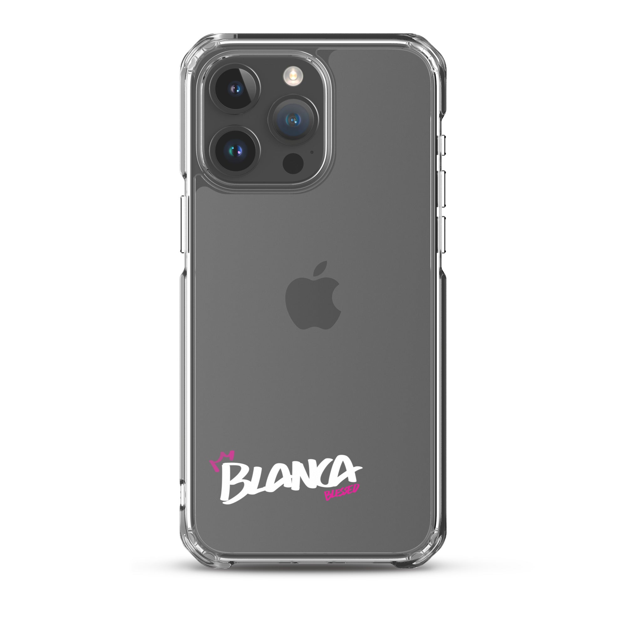 Clear iPhone Case - Blanca Blessed