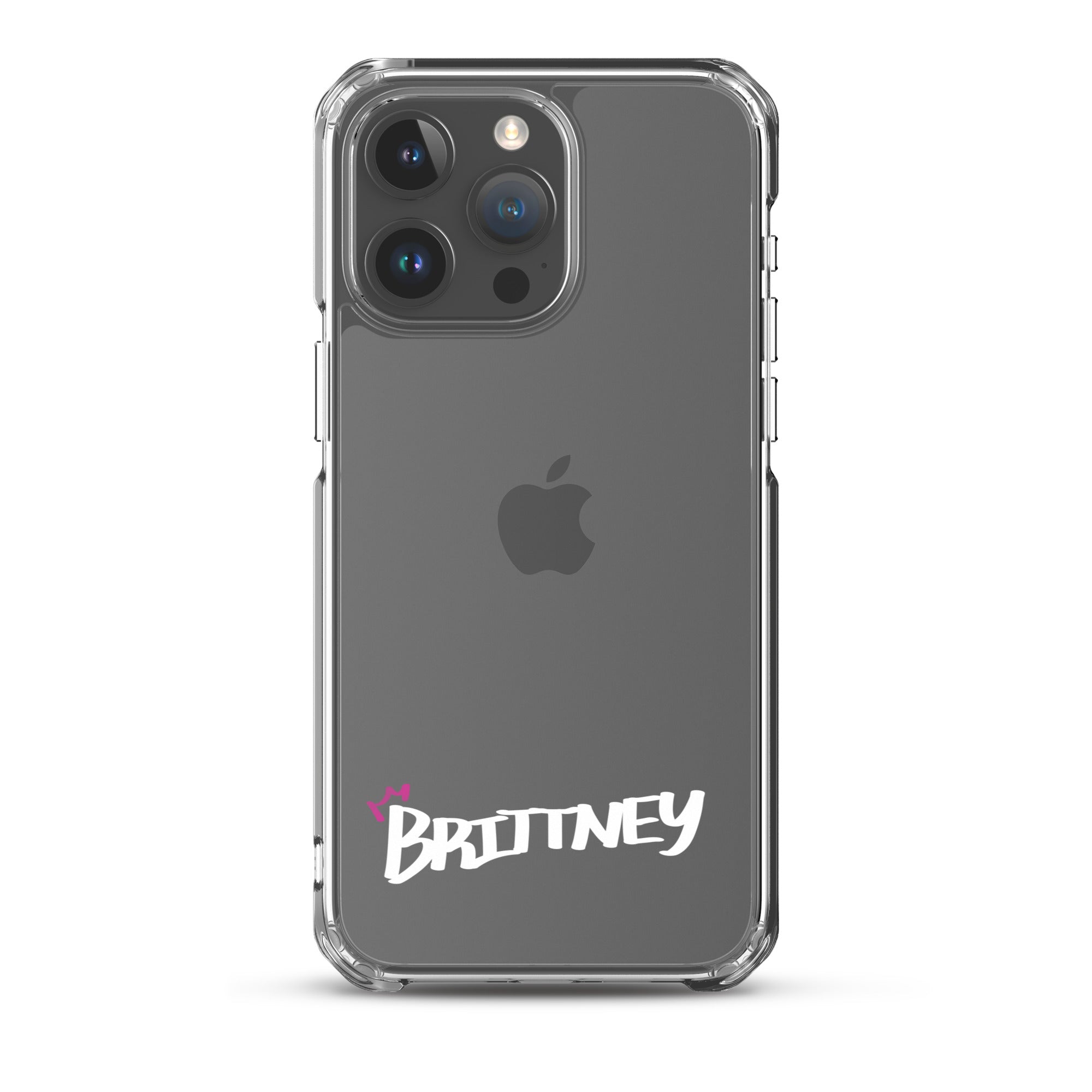 Clear iPhone Case - Brittney