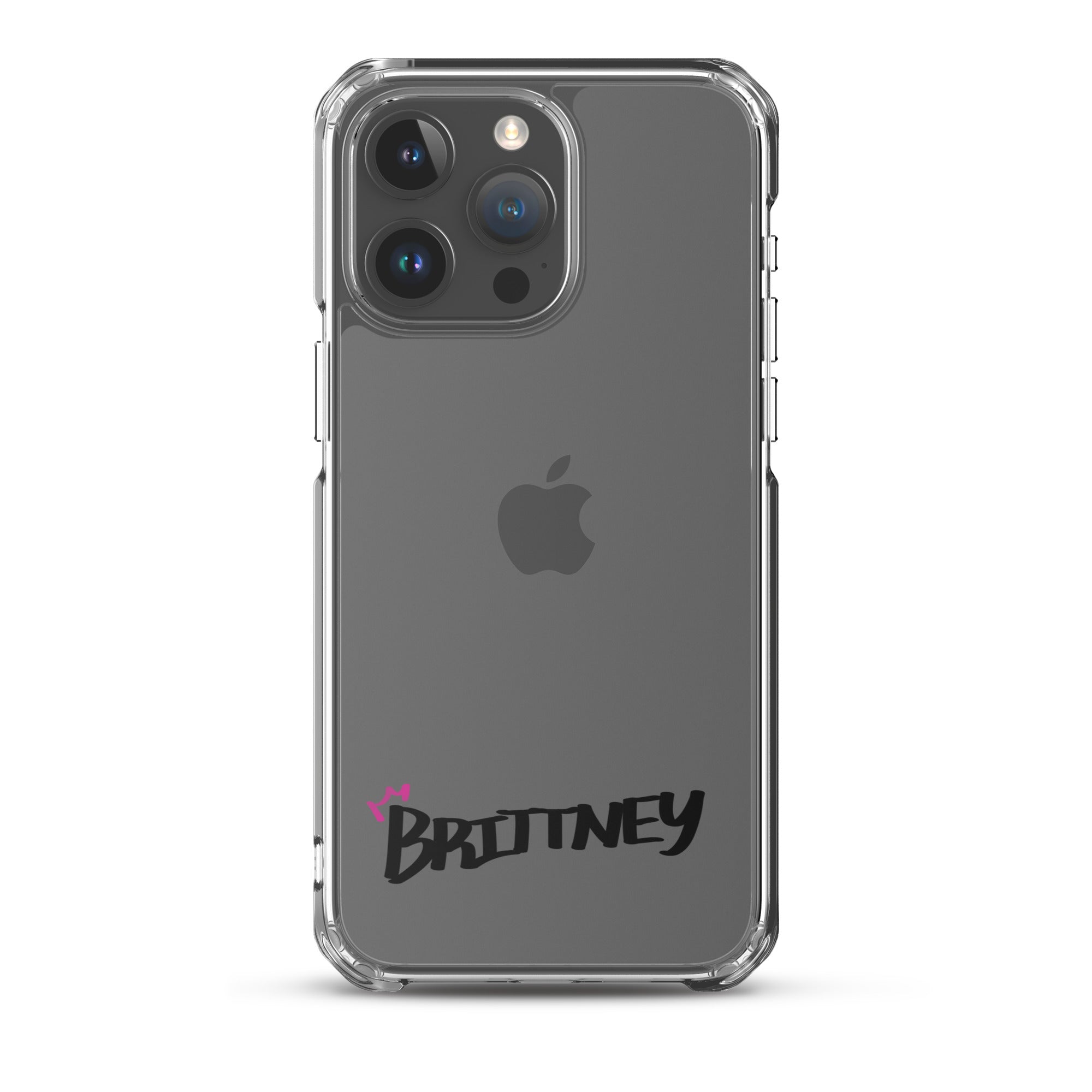 Clear iPhone Case - Brittney