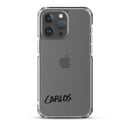 Clear iPhone Case - Carlos