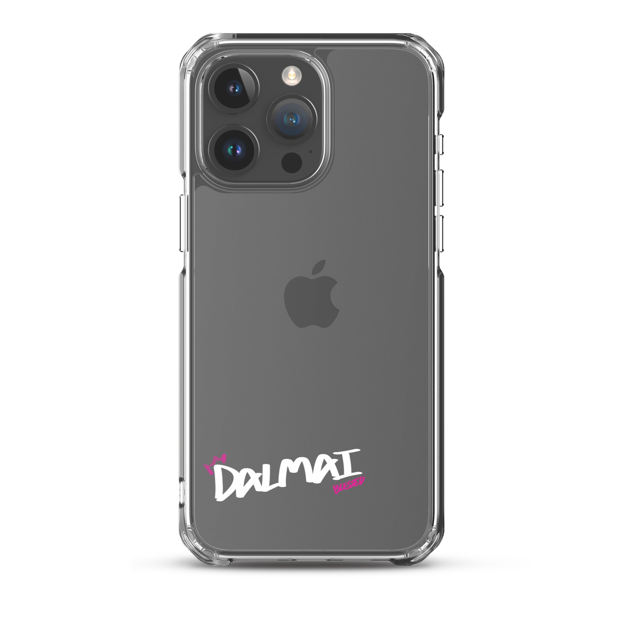 Clear iPhone Case - Dalmai Blessed