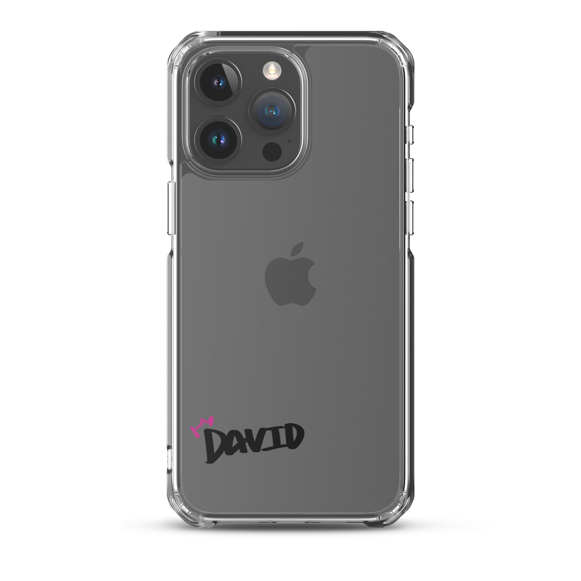 Clear iPhone Case - David