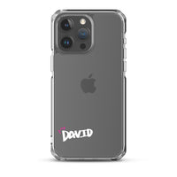 Clear iPhone Case - David