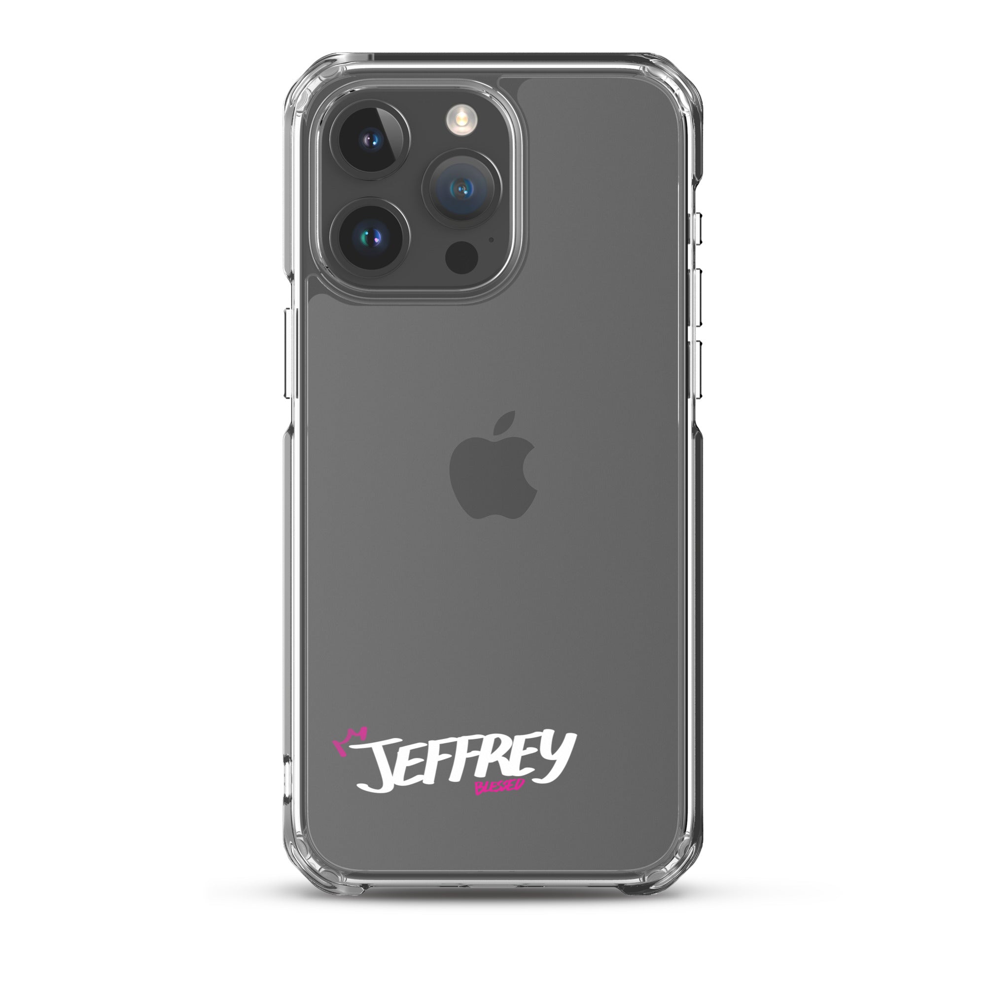 Clear iPhone Case - Jeffrey Blessed