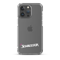 Clear iPhone Case - Jennifer