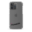 Clear iPhone Case - Kenneth