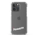 Clear iPhone Case - Kenneth