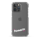 Clear iPhone Case - Kenneth Blessed