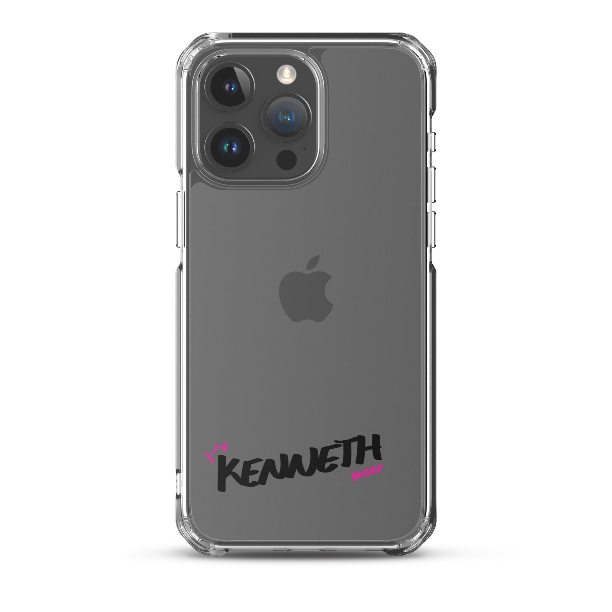 Clear iPhone Case - Kenneth Blessed