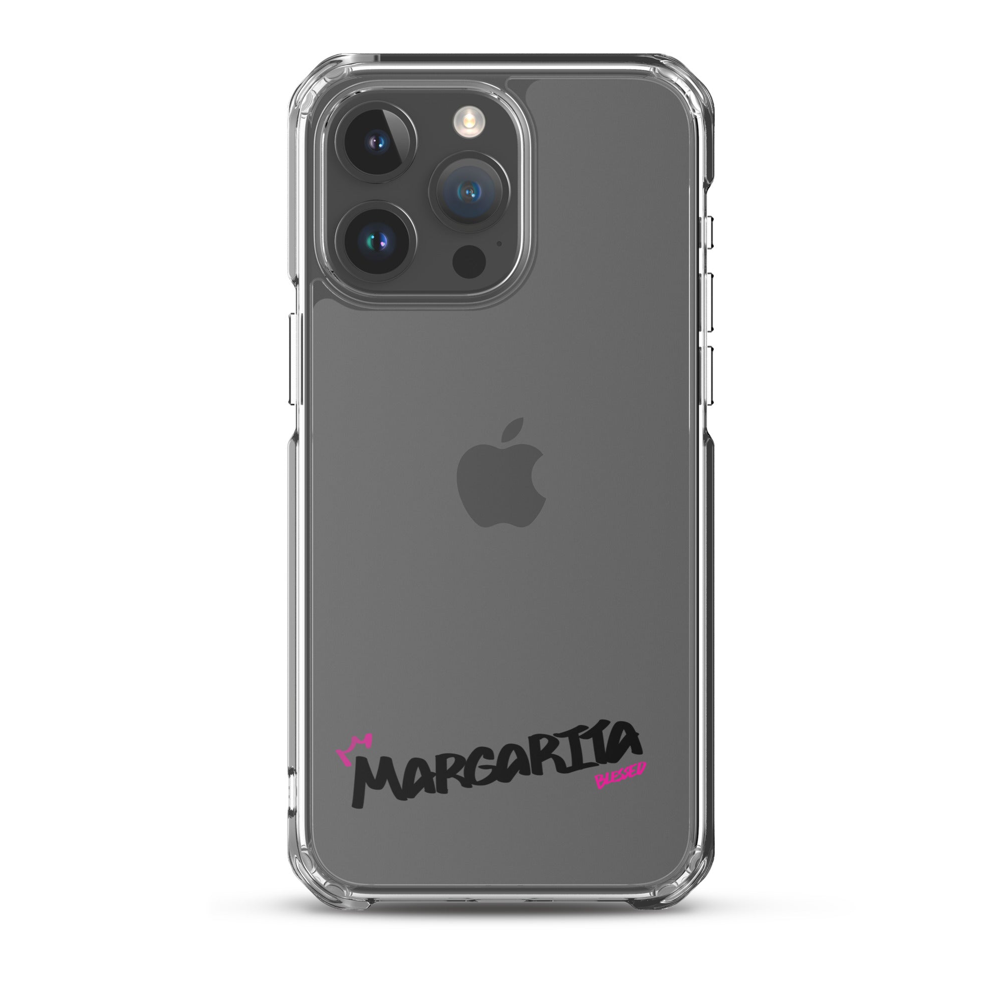 Clear iPhone Case - Margarita Blessed