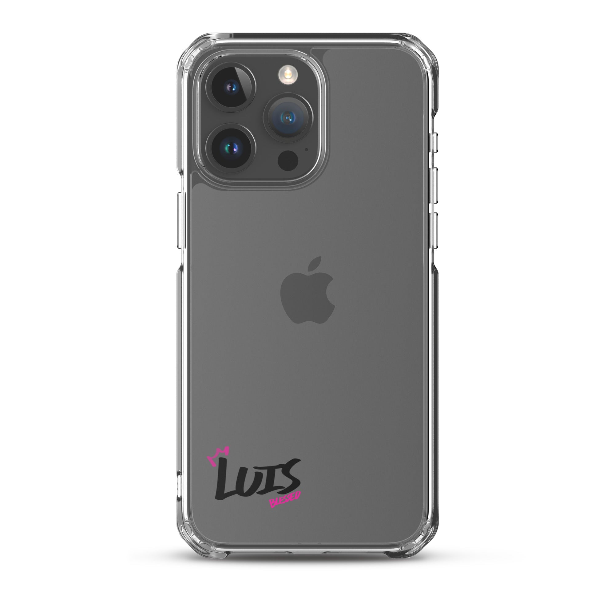 Clear iPhone Case - Luis Blessed