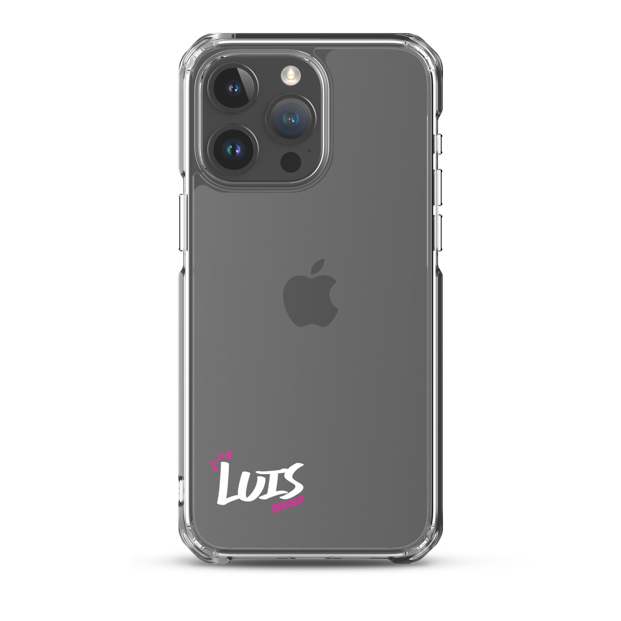 Clear iPhone Case - Luis Blessed