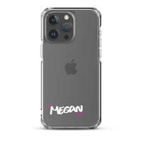 Clear iPhone Case - Megan Blessed