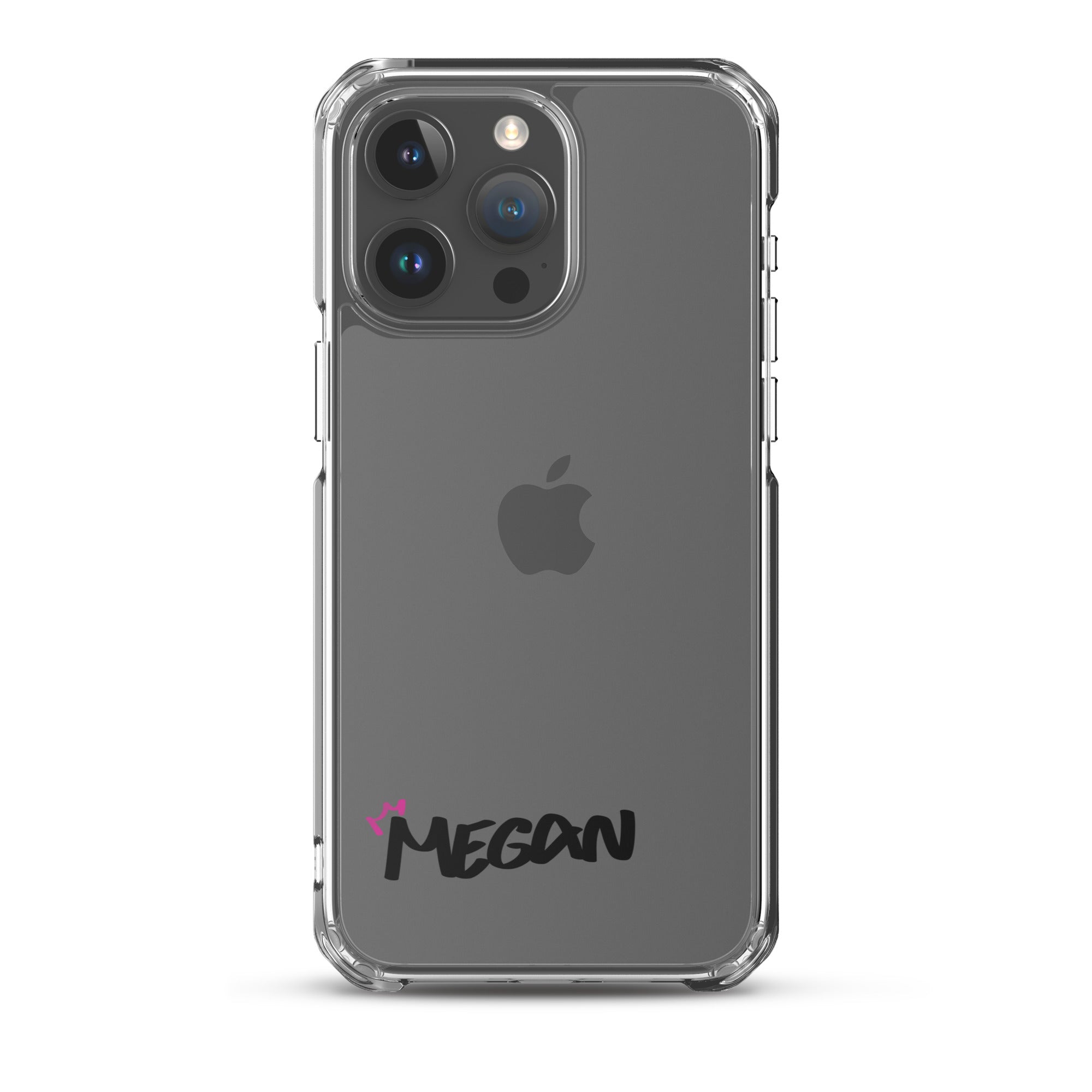 Clear iPhone Case - Megan