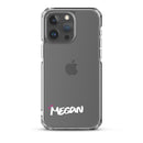 Clear iPhone Case - Megan