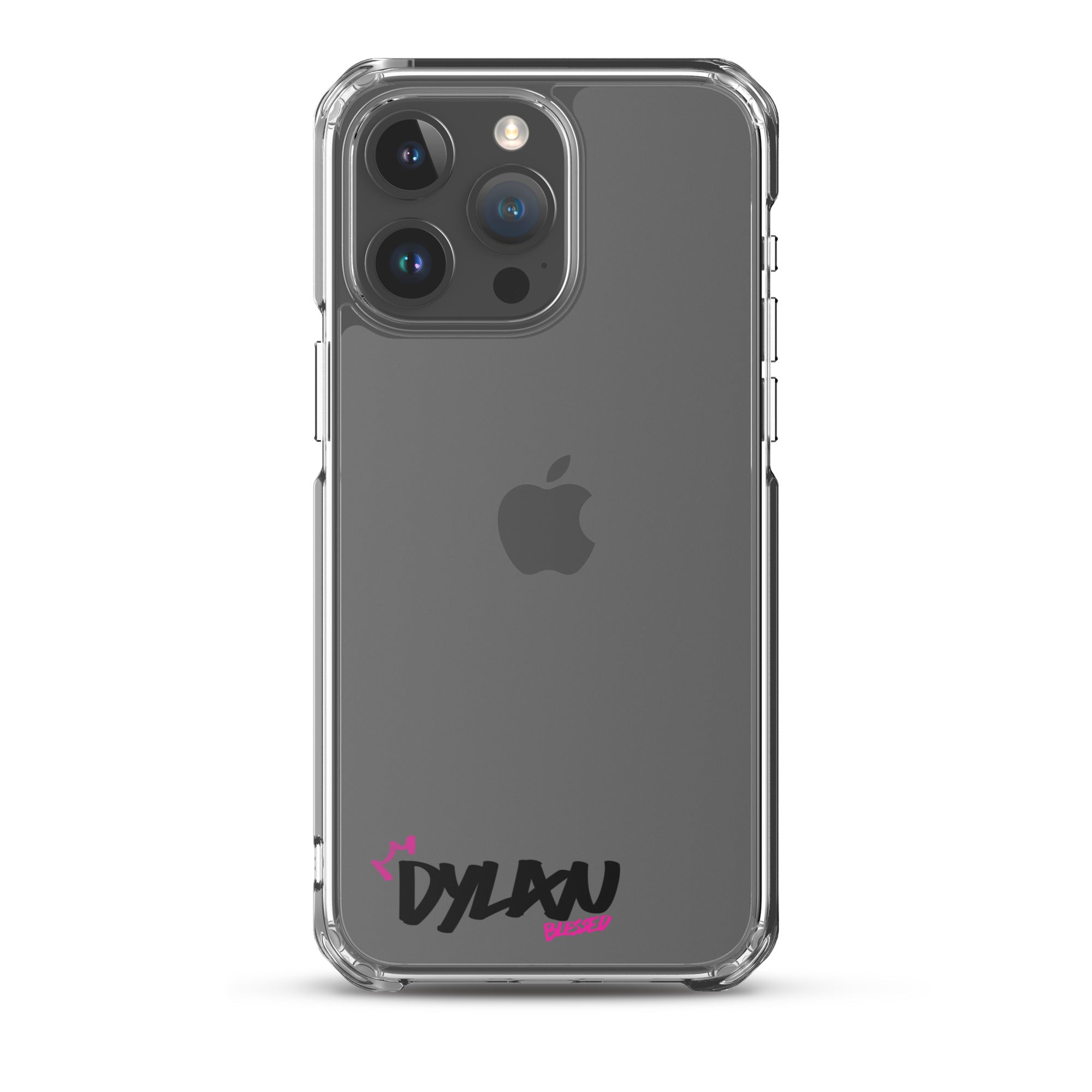 Clear iPhone Case - Dylan Blessed