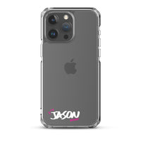 Clear iPhone Case - Jason Blessed