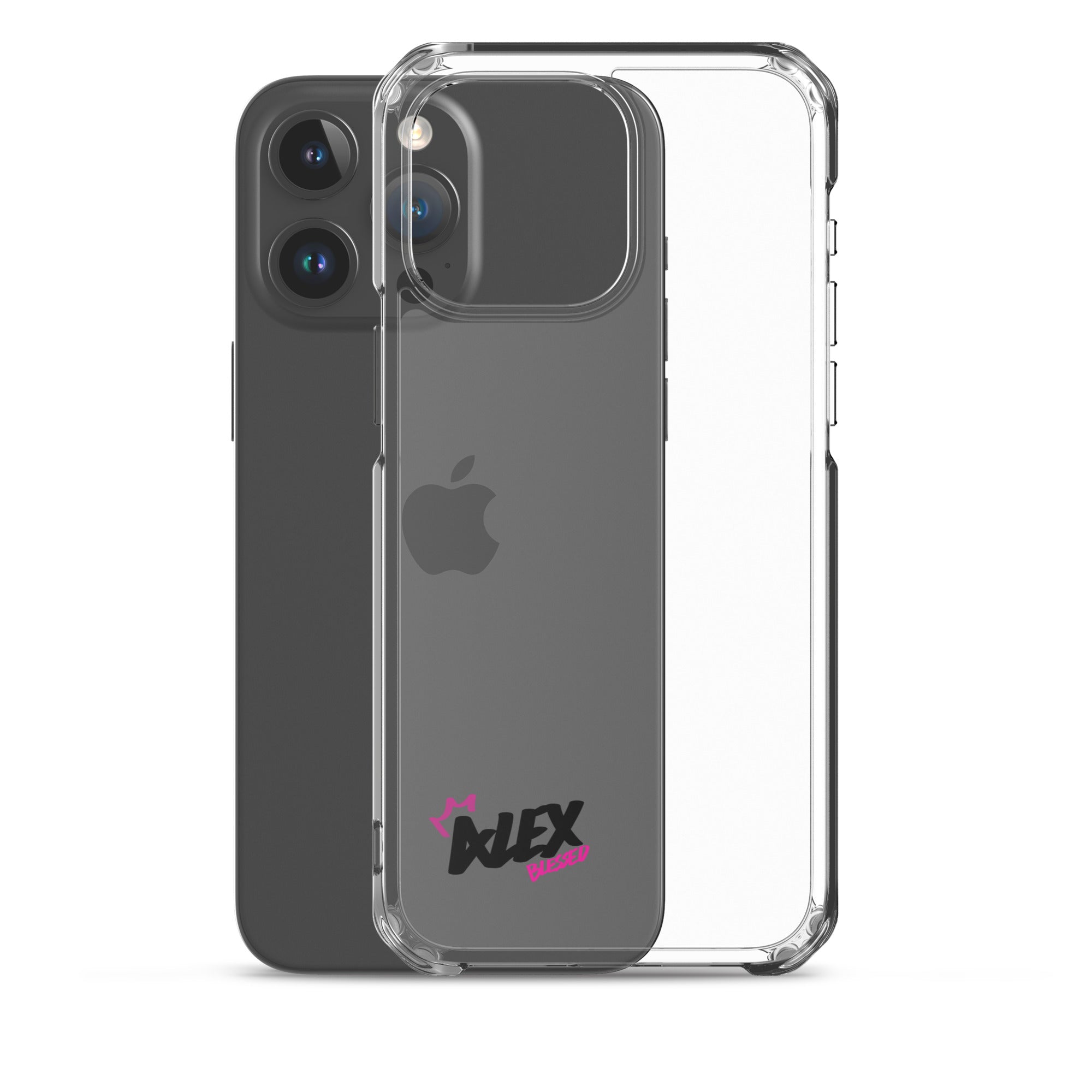 Clear iPhone Case - Alex Blessed