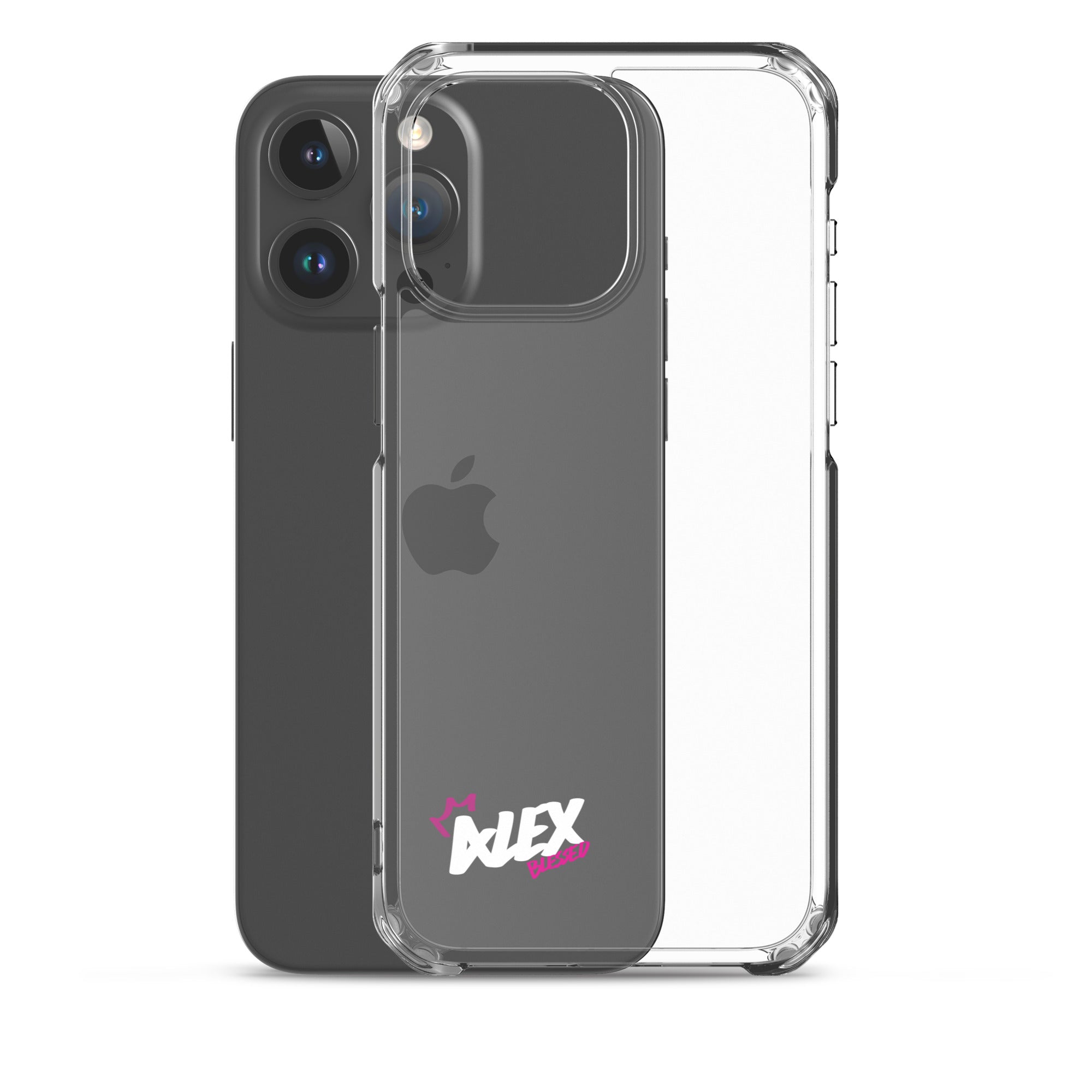 Clear iPhone Case - Alex Blessed